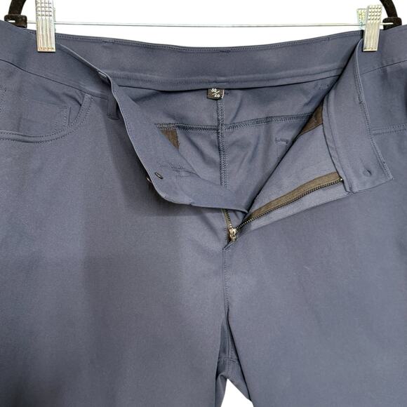 Public Rec Men's Workday 38/28 Navy Blue‎ Chino Pants Stretch Knit Office Casual - Picture 9 of 13